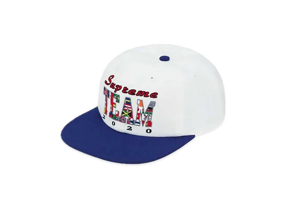 Supreme Team 6-Panel "White"