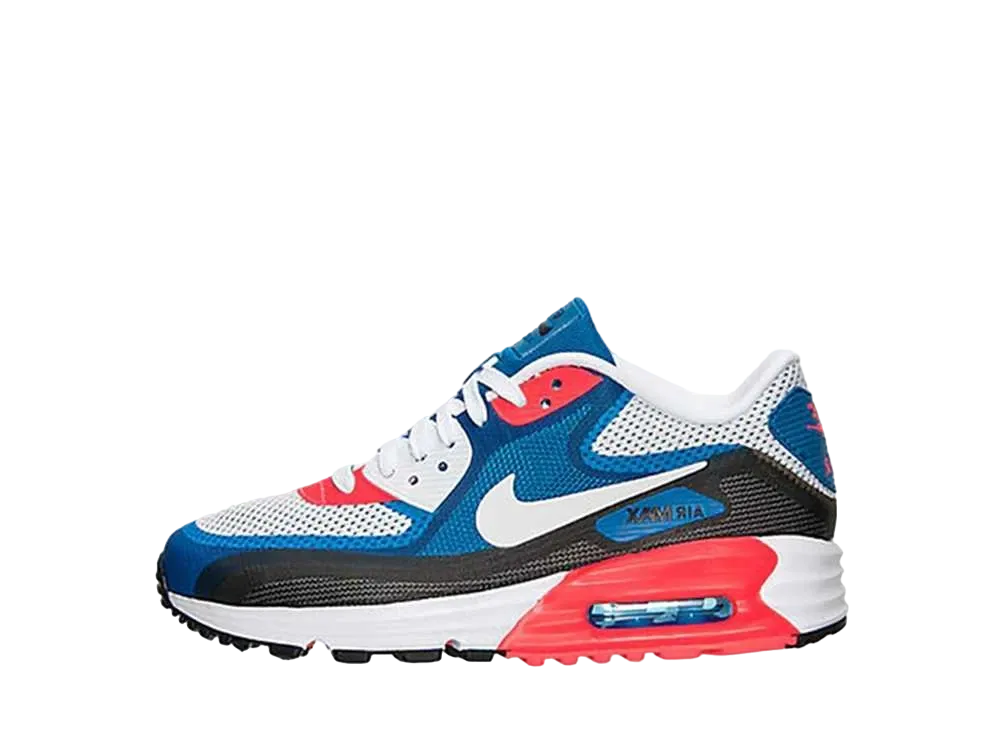 Nike GS Air Max Lunar 90 "Grey/Blue/Red"