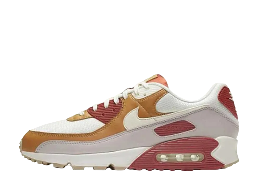 ナイキ エアマックス90 "ラギッドオレンジ/セイル/ウィート/ガム/ライトブラウン"