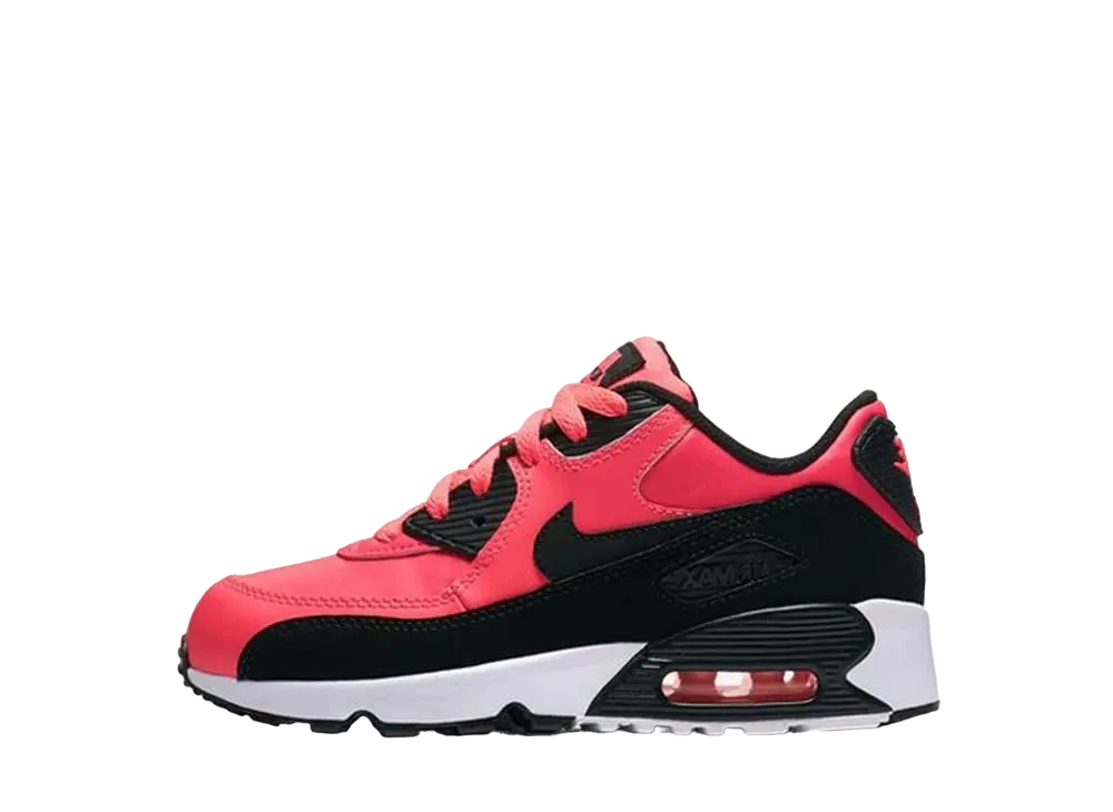 Nike GS Air Max 90 "Leather Racer Pink/Black"