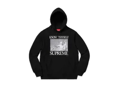 Supreme Know Thyself Hooded Sweatshirt "Black"