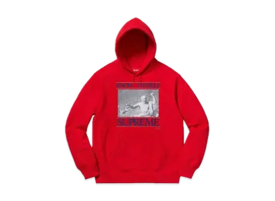 Supreme Know Thyself Hooded Sweatshirt "Red"