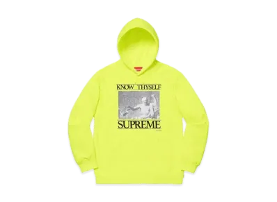 Supreme Know Thyself Hooded Sweatshirt "Bright Yellow"
