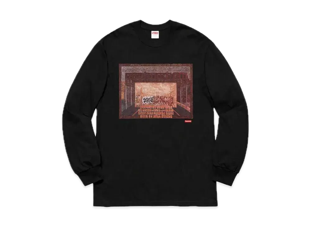 Supreme Martin Wong Attorney Street L/S Tee "Black"