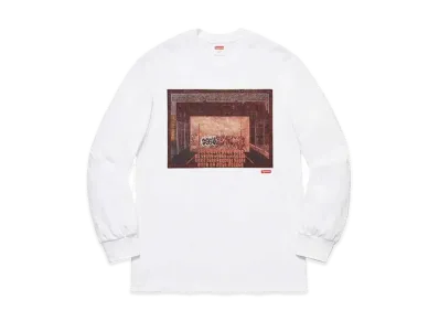Supreme Martin Wong Attorney Street L/S Tee "White"