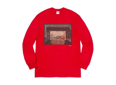 Supreme Martin Wong Attorney Street L/S Tee "Red"