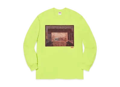 Supreme Martin Wong Attorney Street L/S Tee "Neon Green"