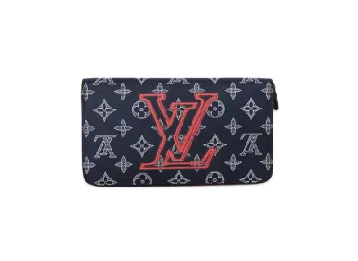 Louis Vuitton Monogram Ink Upside Down Zippy Organizer NM