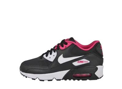 Nike GS Air Max 90 Mesh "Black/White/Pink"