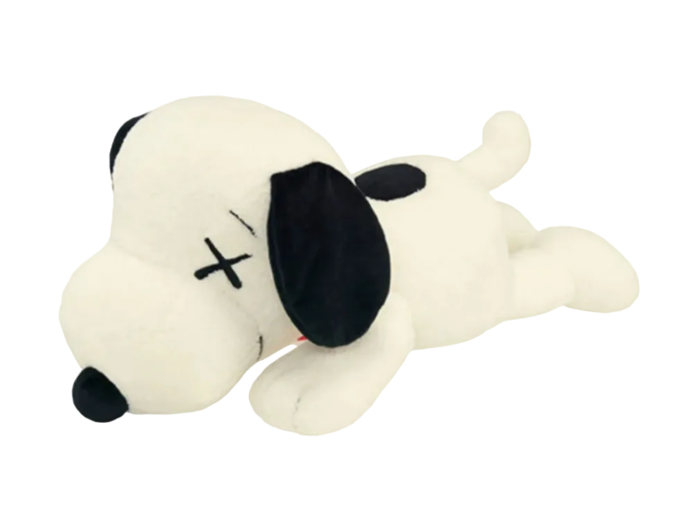 KAWS x Uniqlo x Peanuts Snoopy Plush Medium Size "White"