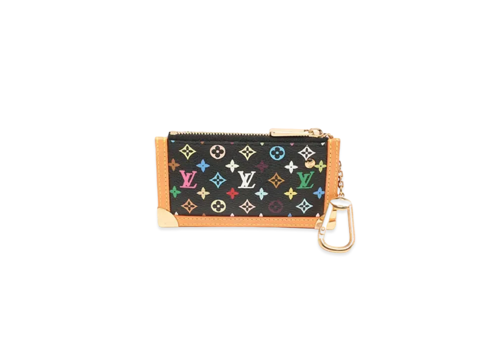 Louis Vuitton Monogram Multicolor Pochette Cle "Noir"
