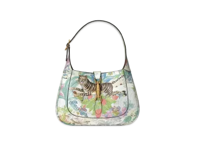 GUCCI Tiger Jackie 1961 Small Bag "Off White"