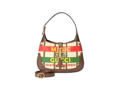 GUCCI Jackie 1961 Gucci 100 Small Bag "Ivory"