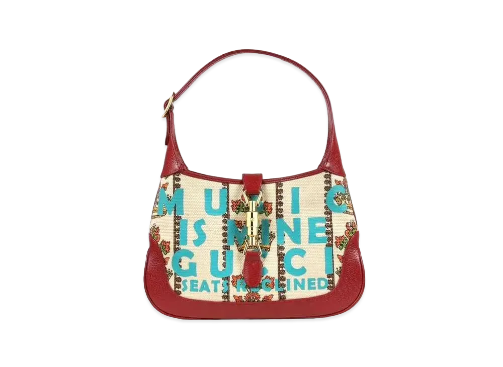 GUCCI Jackie 1961 Gucci 100 Small Bag "Ivory"