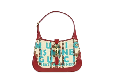 GUCCI Jackie 1961 Gucci 100 Small Bag "Ivory"