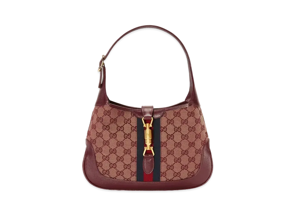 GUCCI Jackie 1961 Small Shoulder Bag "Burgundy"