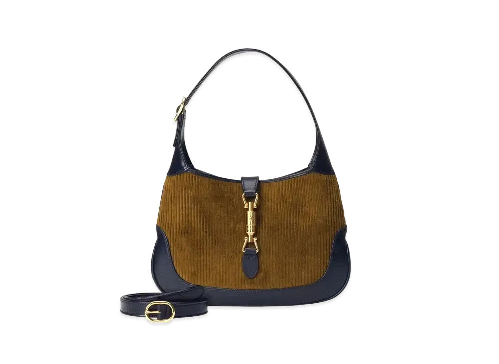 GUCCI Jackie 1961 Small Shoulder Bag "Brown"
