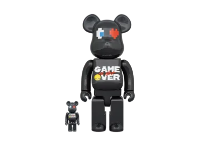 Bearbrick PAC-MAN x GRAFFLEX x 9090 x S.H.I.P&crew 100% & 400%