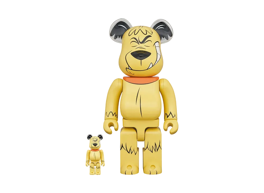 Bearbrick Muttley 100% & 400%