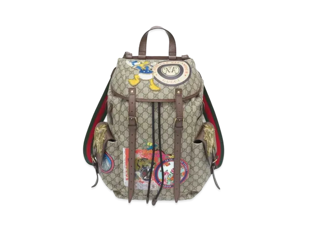 GUCCI x Disney Donald Duck GG Supreme Backpack
