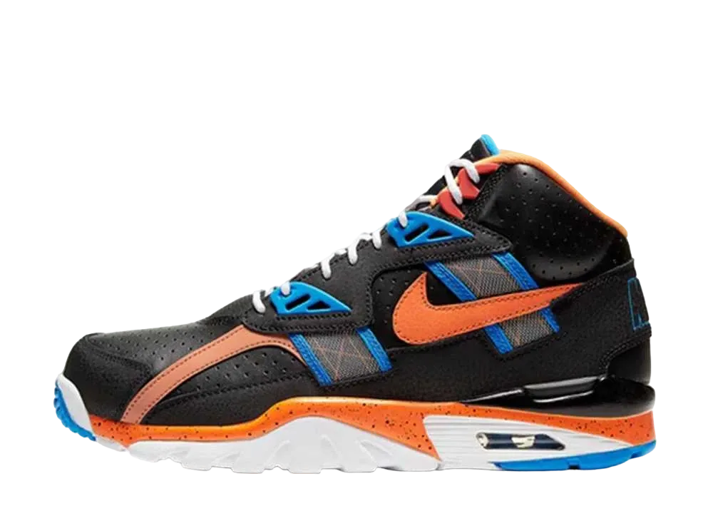 ナイキ エア トレーナー SC ハイ "ブラック ブルー オレンジ"