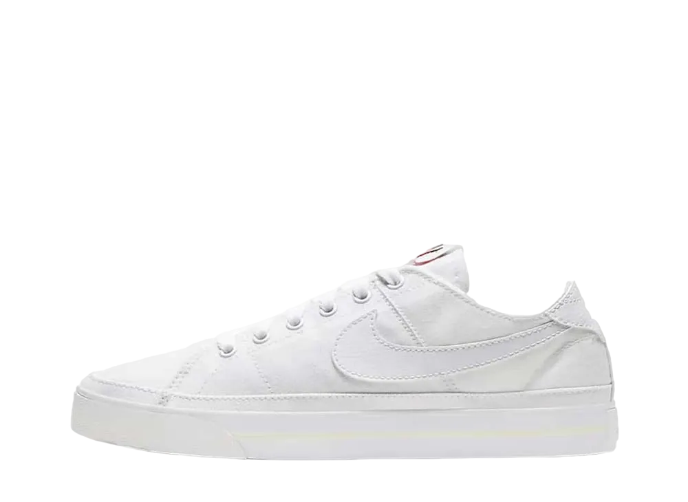 ナイキ ウィメンズ コート レガシー キャンバス "ホワイト/サミット ホワイト"