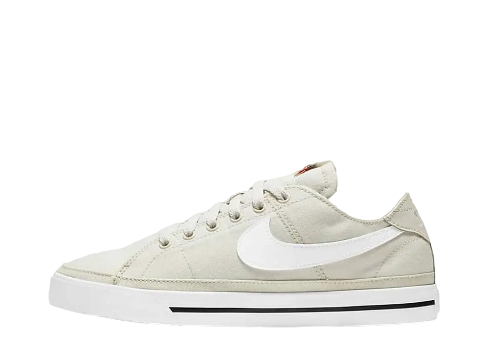 ナイキ ウィメンズ コート レガシー キャンバス "ライトボーン/ブラック/ホワイト"