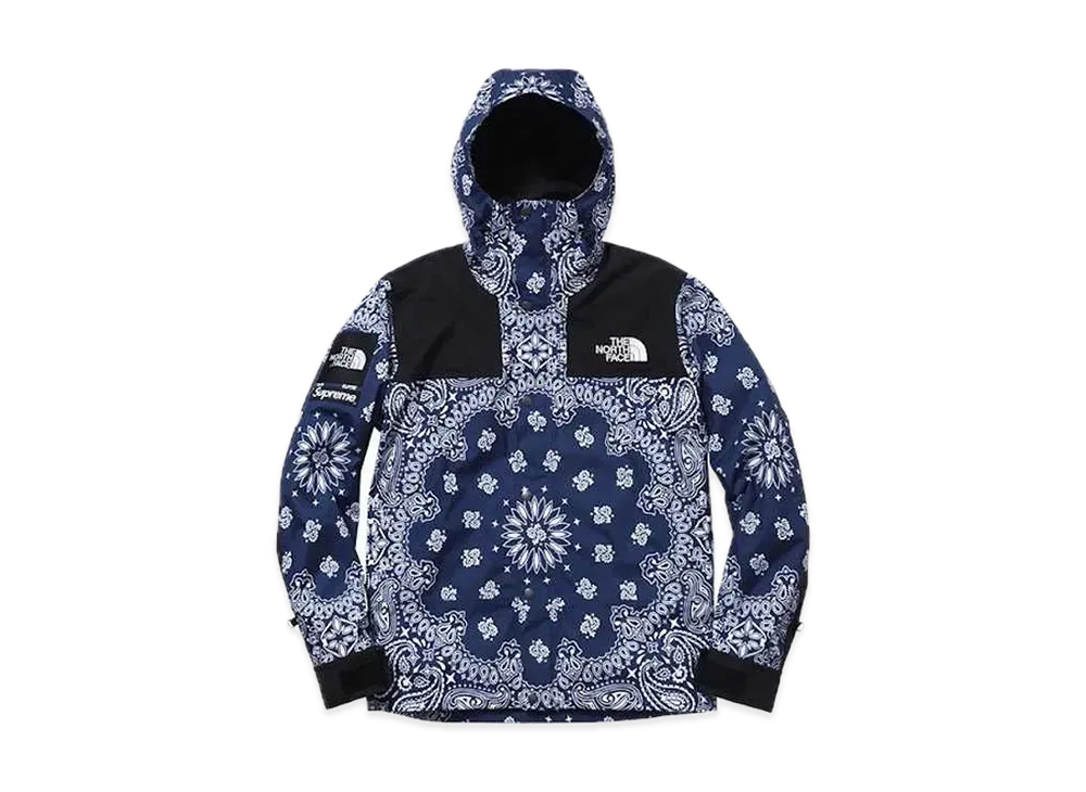 Supreme The North Face Bandana Mountain Parka "Navy"