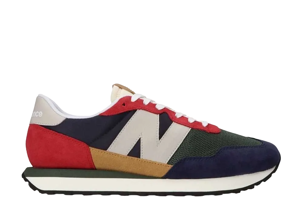 green label relaxing × New Balance 237 "Team Red"