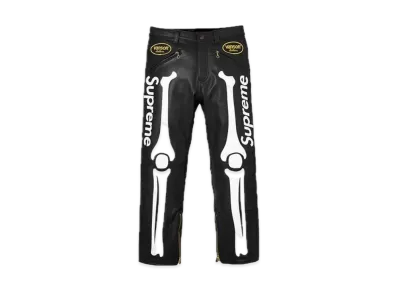 Supreme x Vanson Leather Bones Pant "Black"