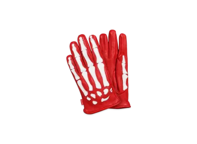 Supreme / Vanson® Leather X-Ray Gloves "Red"