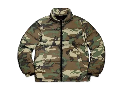 Supreme Reflective Camo Down Jacket "Woodland Camo"