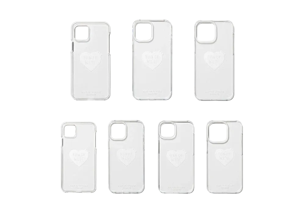 HUMAN MADE iPHONE CASE HEART "White"