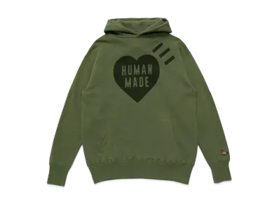 HUMAN MADE HOODED SWEATSHIRT "Olive"