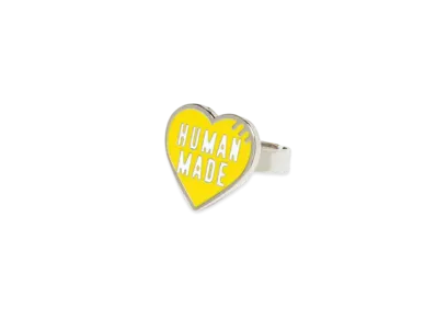 HUMAN MADE HEART RING "Yellow"