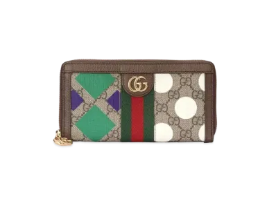 GUCCI Ophidia Zip Around Wallet