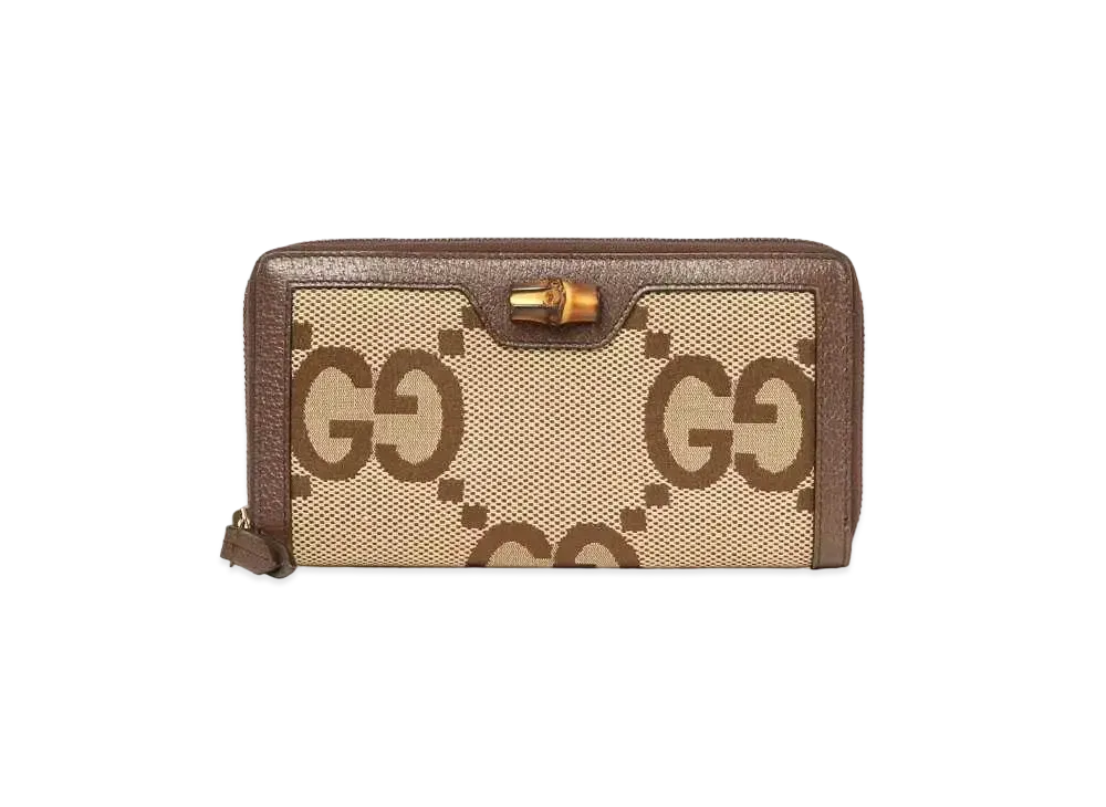 グッチ ダイアナ ジャンボGG ウォレット "キャメル" 658634 UKMBT 2572