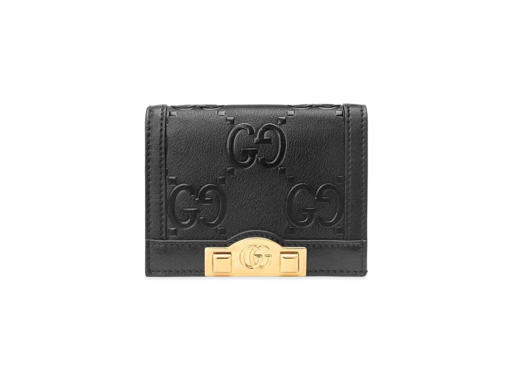 GUCCI GG Card Case Wallet "Black"