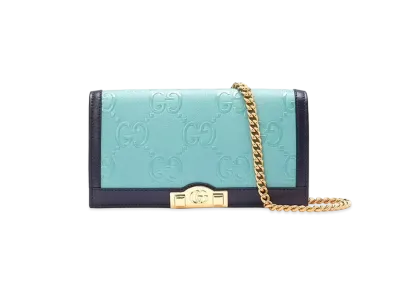 GUCCI GG Wallet with Chain