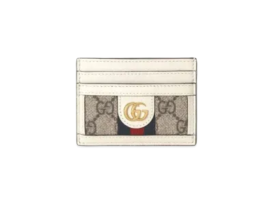 GUCCI Ophidia Card Case "Beige"