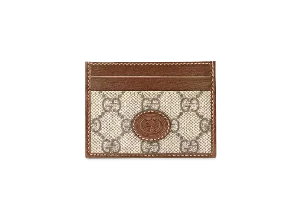 GUCCI Card Case with Interlocking G