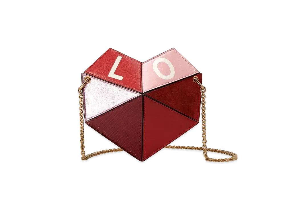 GUCCI Valentine's Day Small Heart Bag "Red&Pink"