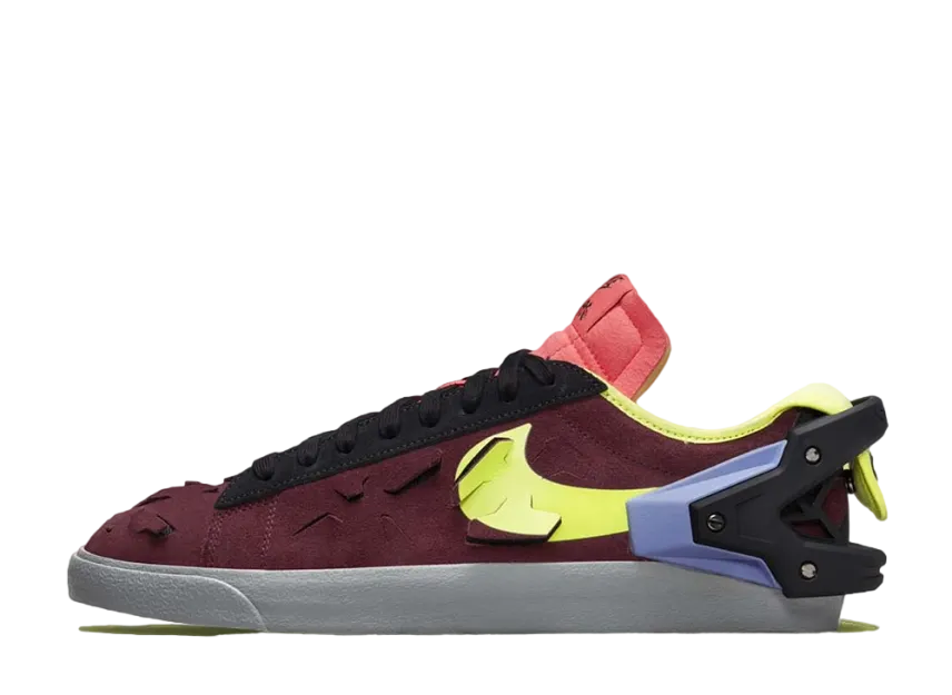 アクロニウム × ナイキ ブレーザー ロー "ナイト マルーン"