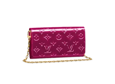 Louis Vuitton Sarah Chain Wallet "Rose Indien"