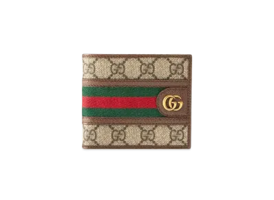 GUCCI Ophidia GG Coin Wallet "Beige/Ebony"