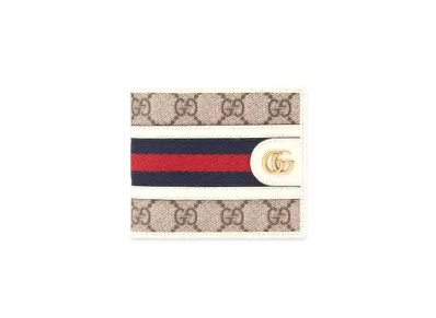 GUCCI Ophidia GG Coin Wallet "Beige/Ebony"