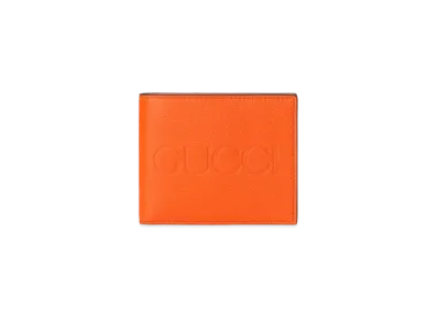 GUCCI Logo Coin Wallet "Orange"