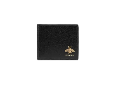 GUCCI Animalier Leather Wallet