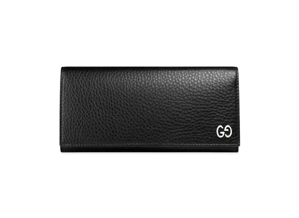 GUCCI Leather Long Wallet