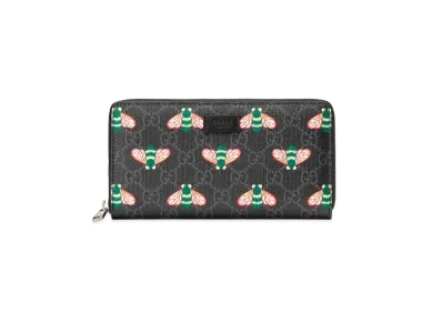 GUCCI Bestiary Zip Around Wallet